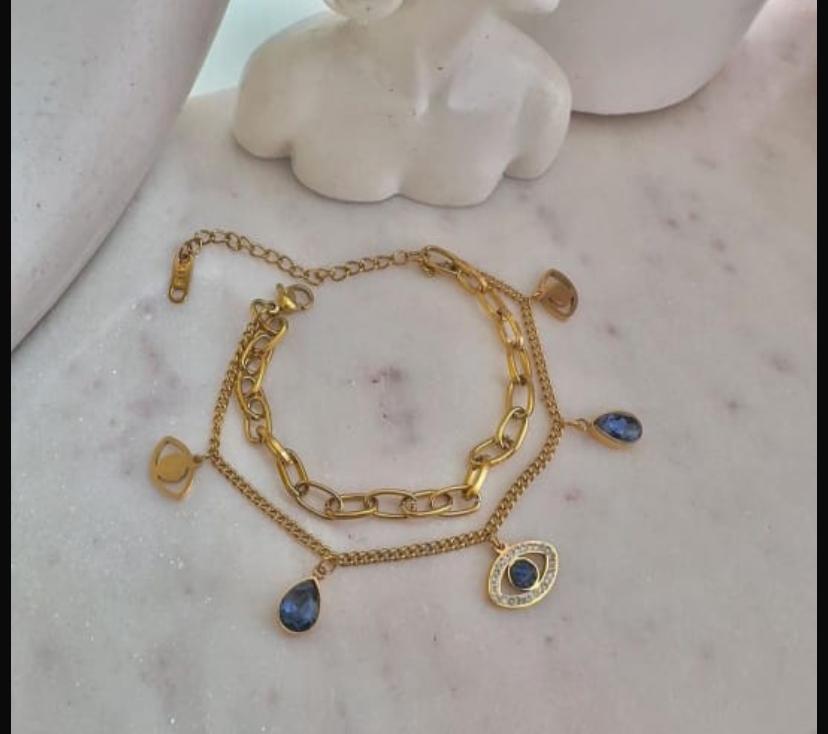 Luxury Demi-Fine Bracelet – 18K Gold Plated & Waterproof